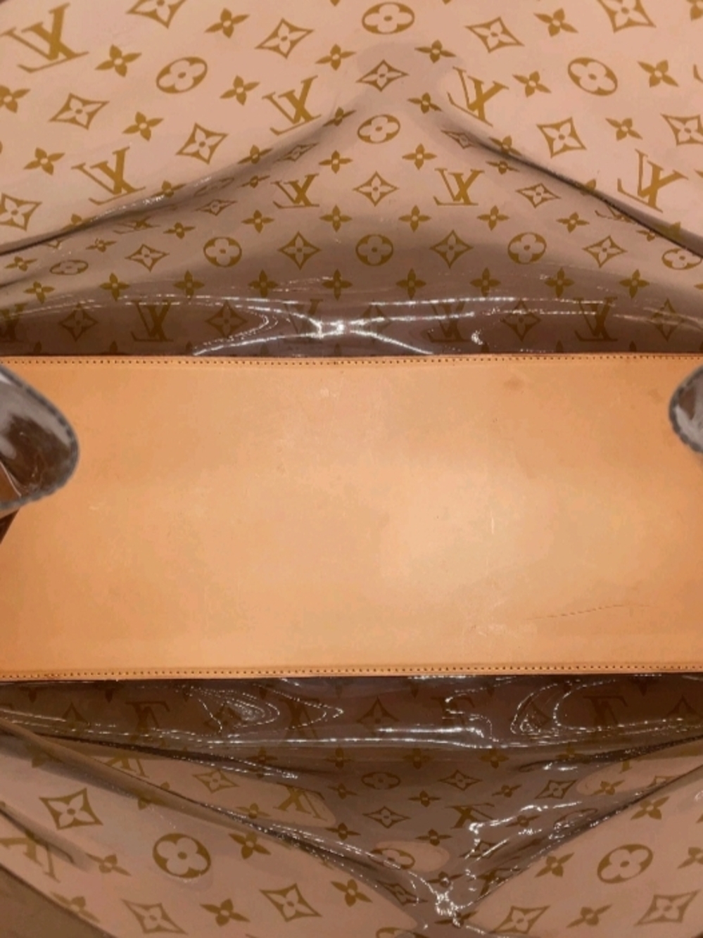 PRICE FIRM! Louis Vuitton Monogram Vinyl Brown Cabar Cruise GM Tote W/DB/Pouch - Picture 9 of 16